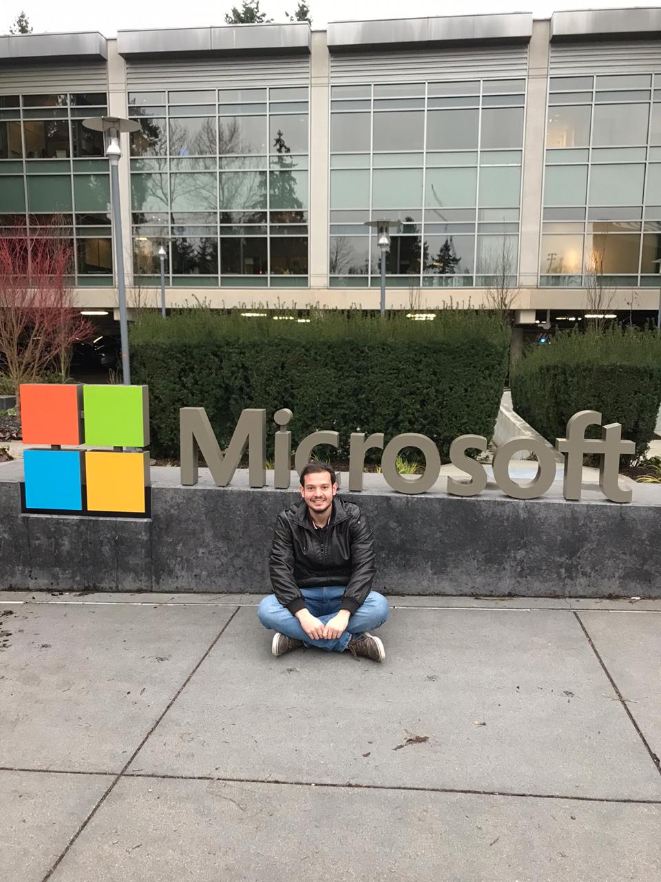 Alexis at Microsoft HQs
